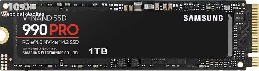 Használt 1TB m.2 NVMe Samsung 990 Pro SSD